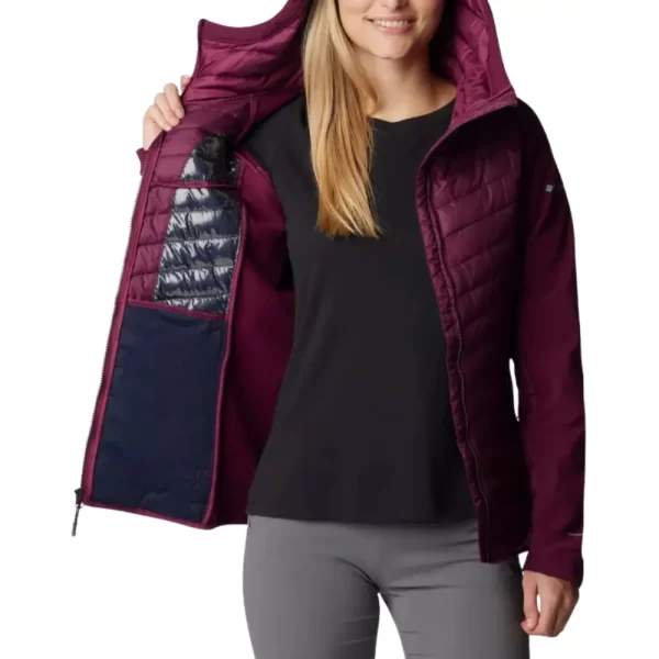 Women's Columbia Powder Lite Insulated Hybrid Hooded Jacket