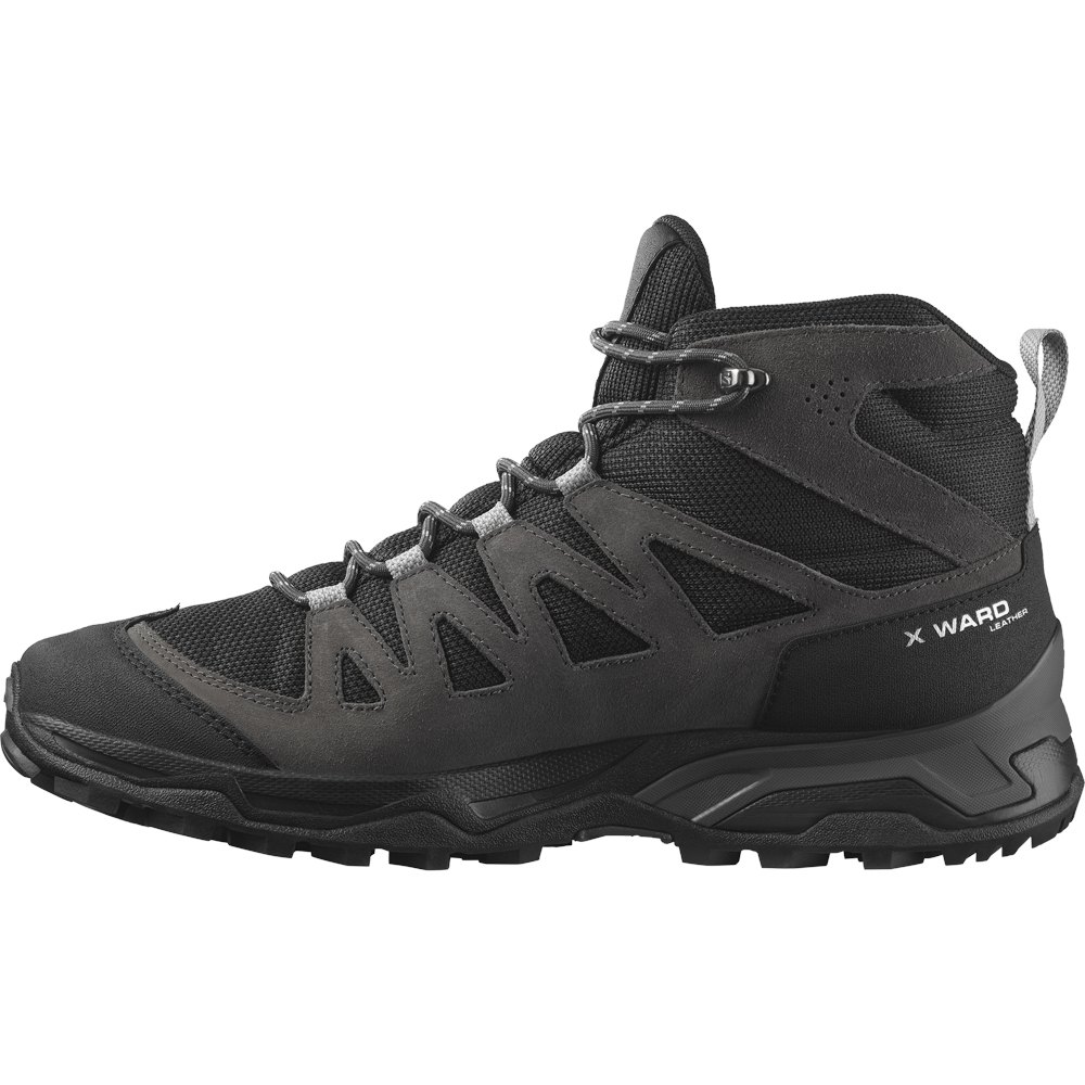 Men's Salomon X Ward Leather Mid GTX Boot | Boots - Trailbla