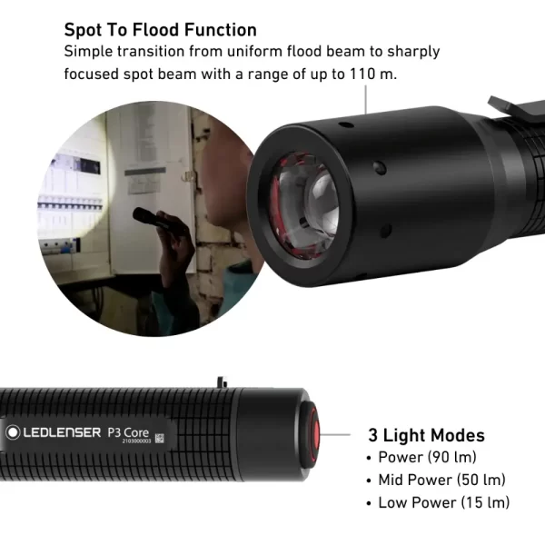 Ledlenser P3 Core Torch