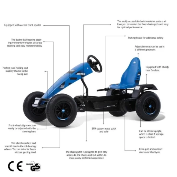 Berg XL B.Super Blue Go-Kart